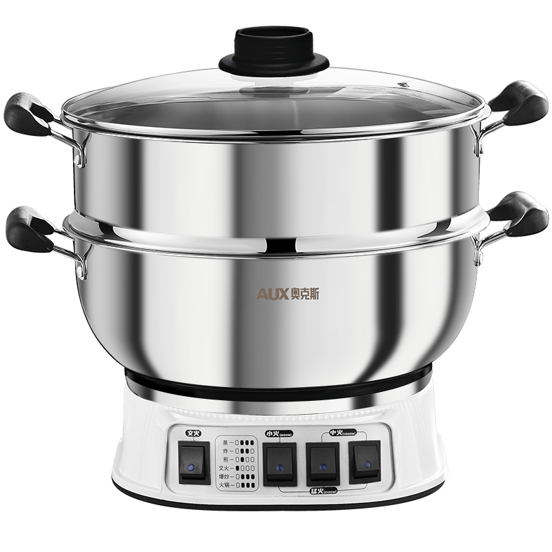 电锅多功能一体锅煎炒蒸煮全搞定!PG电子麻将胡了2试玩厨房新宠(图2) 电锅多功能一体锅煎炒蒸煮全搞定!PG电子麻将胡了2试玩厨房新宠(图2)